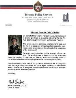 Chief Saunders' 3rd Greeting